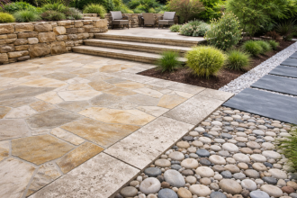 Diohn do Prado explica quais pedras naturais são mais indicadas para áreas externas.